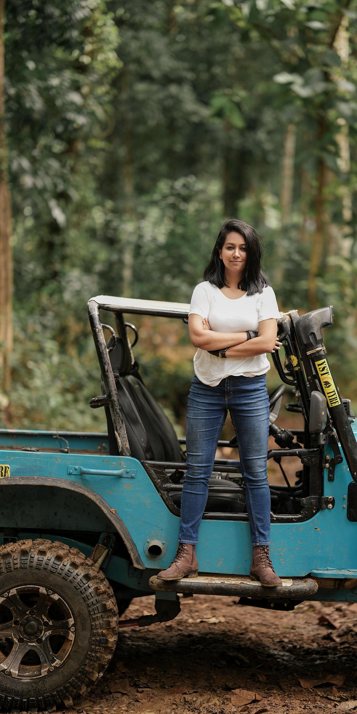 Picture Source: Aparna Umesh : Aparna Umesh, 32, is one of the few Indian women actively involved in the sport of off-roading